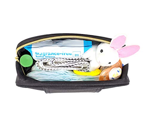image for TOKKIE BABE Baby Carrier Extension Storage Pouch - Fit All Essentials 
