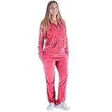 Mavis Garments Womens 2 Piece Sweatsuits Tracksuits Velvet Outfits Hoodie & Pant