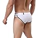 Men's Underwear,Neartime Mens Boxers Pouch Shorts Underpants Sleepwear (L, White)