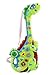 Educational Toy Guitar Dinosaur Battery Operated Children's Kid's Toy Guitar w/ Lights, Sounds Toy Electric Guitar with Interactive Buttons, and Modes with Sound and Lights