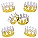 Playo Gold Foil Crowns – Pack of 12 Gold King Crowns – Perfect for King Costume accessories