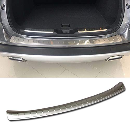 Beautost Fit for Infiniti New QX50 2019 Rear Outside Bumper Sill Plate Guard Cover Trim Stainless Steel