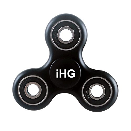 Tri Fidget Spinner Prime-Finger Spinner Toy-Hand Spinner Fidget Toy Spinner Figit Spinner Prime-Spinning Fidget Toy-Hand Fidget Spinner Toy Finger Fidget-Fidgeting toys - BLACK-Fatherâ€˜s Day Gift