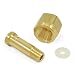 CGA-320 Nut & Nipple w/ Washer, CO2 Carbon Dioxide Fittings x 1/4" NPT CO-2 CO-3 primary