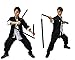 Cotton Kung Fu Uniform 3-Piece Set- Breathable Lightweight Tai Chi Clothing for Training and Practice