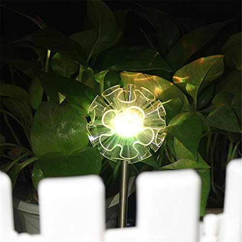 image for MIYA LTD LED Solar Garden Stake Lights,Miya 3PCS Outdoor Solar Power S