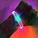 GlowCity LED Light Up Fiber Optic Bracelets (Pack of 2) (Color Flashing)