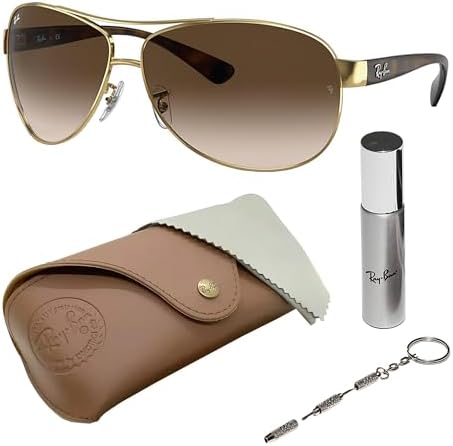 Ray-Ban RB4547 Boyfriend Two Square Shape Non-Polarized Sunglasses