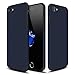 iPhone 7 Case,Roybens [Skin-Friendly Series] Hybrid Rugged [Ultra Shockproof] Carbon Fiber Armor with [Ultra Smooth Texture] Back Cover for iPhone 7 - Royal Blue