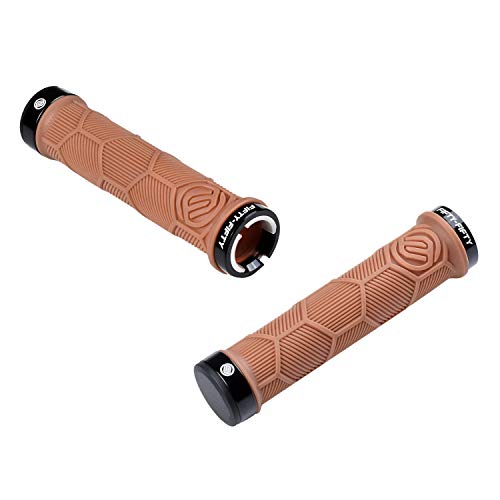 FIFTYFIFTY Double LockOn Mountain Bike Grips, Bicycle Handlebar