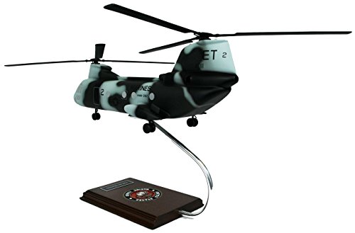 Mastercraft Collection Boeing Vertol CH-46 Sea Knight USMC Marines State Department USN Navy Cargo Transport Helicopter Model Scale:1/32
