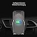 Goglor Auto-Clamping Wireless Car Charger Mount, Air Vent Cell Phone Holder Mount 10W Fast Charging Automatic Open and Clamp (Black)