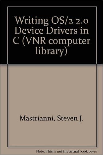 Writing OS/2 2.0 device drivers in C, by Steven J. Mastrianni Writing OS/2 2.0 device drivers in C, by Steven J. Mastrianni