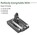 [Upgraded 4800mAh] 21.6v Replacement for Dyson Battery V6 595 650 770 880 DC58 DC59 DC61 DC62 Animal DC72 Series Li-ion Handheld Vacuum 21.6 Volt Batteries