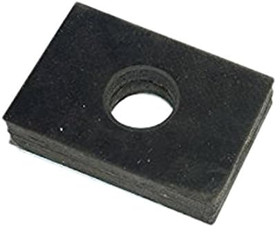 Danchuk 15790 Rectangular Body Mount with Metal Washer