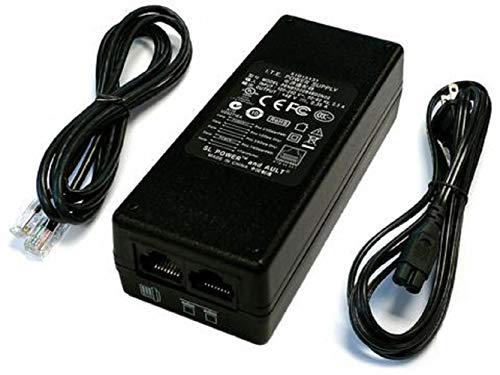 Mitel Networks 51015131 48volt DC Ethernet Power Adapter 100-240V 802.3AF (Certified Refurbished) - Thumbnail 3