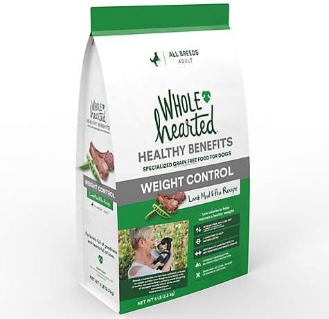 Wholehearted weight control dog food Clearance