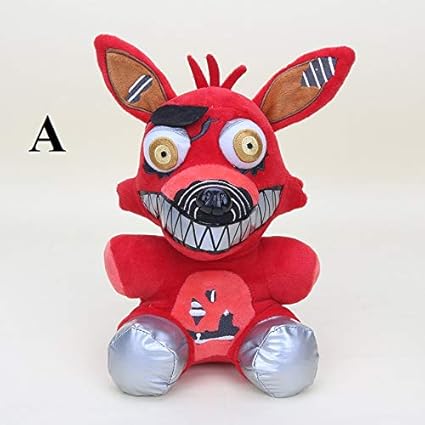 Amazoncom Papcool 1 Fnaf Plush Toy 9 Inch Hot Toys Foxy - 