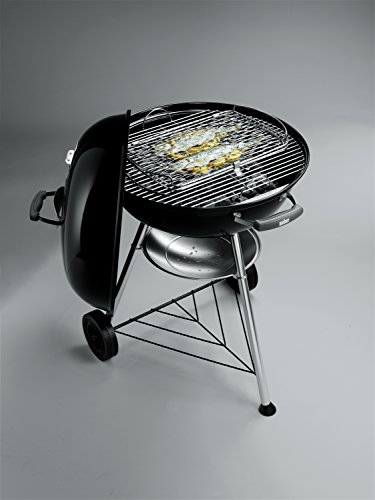 Weber 1321004 Compact Kettle, Holzkohle-Kugelgrill 57 cm, Schwarz – Bild 20