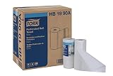 Tork HB1990A Perforated Paper Roll Towel, 2-Ply, 11" Width x 9" Length, White (Case of 30 Rolls, 84 per Roll, 2,520 Towels)