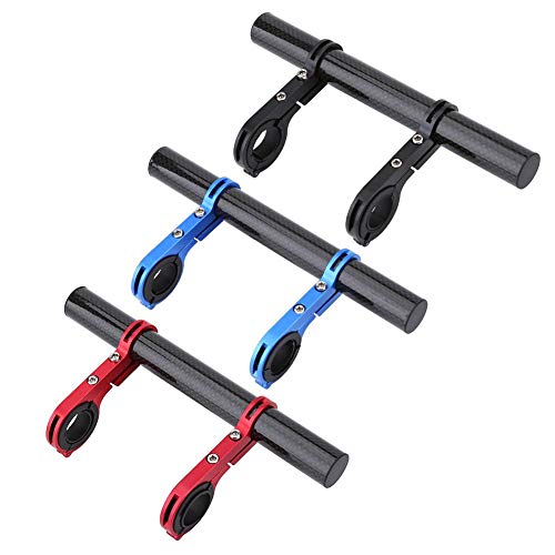 image for SolUptanisu Bike Handlebar Extender Carbon Fiber Bicycle Double Handle