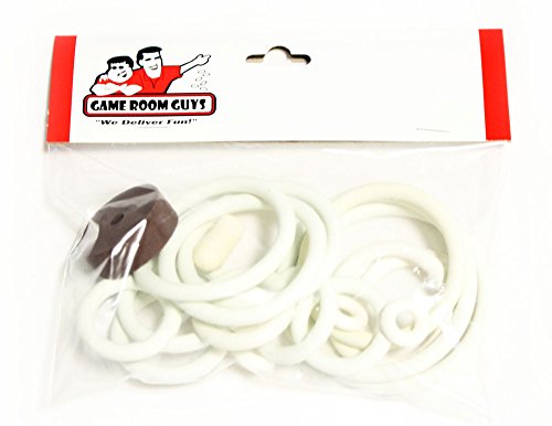 Game Room Guys 1956 Gottlieb Gladiator Pinball White Rubber Ring Kit
