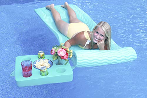 VOS Dimpled Swimming Pool Lounger for Adults and Kids | Ultra Buoyant Water Floats For Pools, Beaches, Lakes, Water Parks, 72" x 26" x 1.5", Fandango Pink - Thumbnail 5