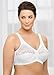 Glamorise Women's MagicLift Front Close Support Bra, White, 42G