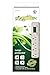 Go Green Power Inc. (GG-16315-15) 6 Outlet Surge Protector, 1200 Joules, White, 15 Ft Cord