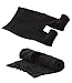 Anmengte Womens Winter Black Warm Velet Stretchy High Waist Leggings Elastics Pantihose (FBA) (S/M, 02)