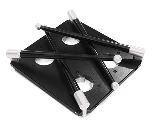 Integy RC Model Hop-ups C27105SILVER Team Workstation & Shock Rebuild Stand for Shock Size 10mm-16mm