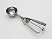Solula 18/8 Stainless Steel Large Ice Cream Scoop Disher Melon Baller 4 Tablespoon