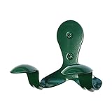 SmartHook ColorZ Garment Friendly Double Coat Hook (Each, Hunter Green)