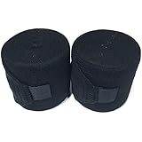 Russian Knee Wraps with Velcro for Weightlifting, Crossfit