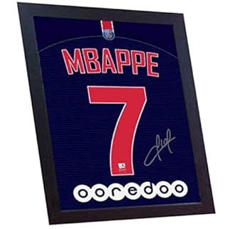 mbappe signed jersey