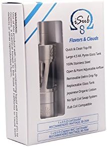 Innokin Isub S Tank 1 X0 5w Isub Coil 1x 0 5w Clapton Bvc Isub Coil Amazon De Drogerie Korperpflege