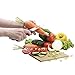 Perfect Cutter 5 in 1 Knife Scissor with Cutting Board and Knife Sharpener - Food Chopper Slicer Cutter - Kitchen Knife - Equipped with a Power Handle to Slice, Chop, Cut Through Food Quickly