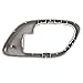 AutoandArt Brock Replacement Drivers Inside Inner Gray Door Handle Trim Bezel Compatible with 1995-2002 C/K Old Body Style Pickup Truck 15708079