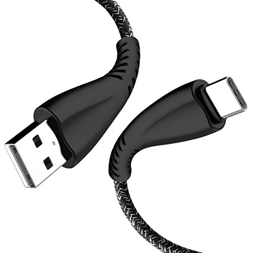 USB C Fast Charging Cable, CIKOO 10Ft Nylon Braided Type C Charger Cord for Galaxy S10e S10 S10+ S9 S9+ S8 S8+ Google Pixel 2 3 XL Oneplus 6T 6 5 LG G8 G7 V40 V35 Nintendo Switch