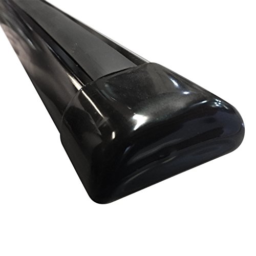 Vantech J1000 2 Bar for Nissan NV200 ladder roof rack 2013-On, Black