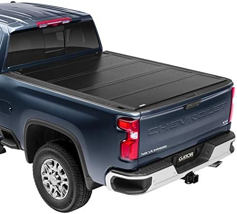 Amazon Com Gator Fx Hard Quad Fold Truck Bed Tonneau Cover 8828329 Fits 2015 2020 Ford F 150 5 7 Bed 67 1 Automotive