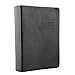Cobee Notebook A5 Black PU Leather Vintage Bible Diary for Travel Home Office and School