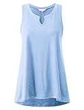 Regna X BOHO Women's Scoop & Halter Neck Basic Sheer Ultra Lightweight Sleeveless Tank Tops (5 styles available)