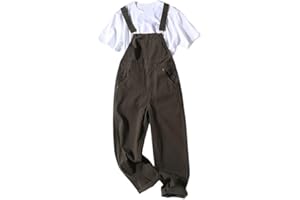 Japan Style Overall Adjustable Bib Jumpsuit Spring Summer Male
