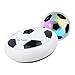 Indoor Outdoor Air Power Soccer Hover Disk Ultraglow with Foam Bumpers and Light Up LED Lights - Christmas Gift for Kids