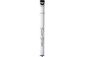SUPER STROKE SuperStroke Zenergy Flatso Golf Putter Grip with No Taper Enhanced SPYNE Technology, New Multi-Zone Texturing and Tech-Port
