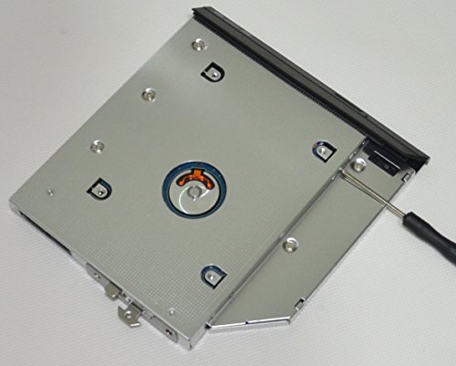 Deyoung 2nd HDD SSD Hard Drive Caddy for HP Elitebook 8460p 8460w 8470p 8470w with Faceplate / Bezel and Mounting Bracket