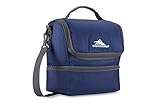 High Sierra Double Decker Lunch Bag, True Navy/Mercury