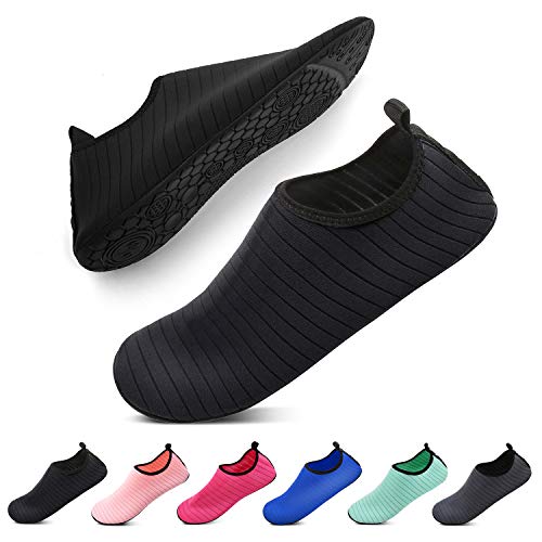 KARAZZO Mens Womens Water Shoes Aqua Shoes Socks Quick-Dry Lightweight Barefoot Shoes