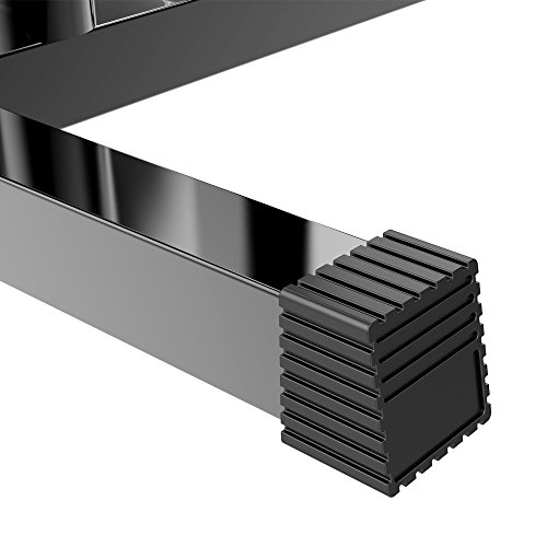 Topeakmart Tree Olympic Plate Rack Weight Bumper Plate Holder with 2